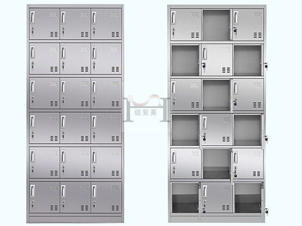 24门不锈钢柜