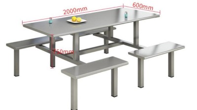 学校食堂不锈钢餐桌